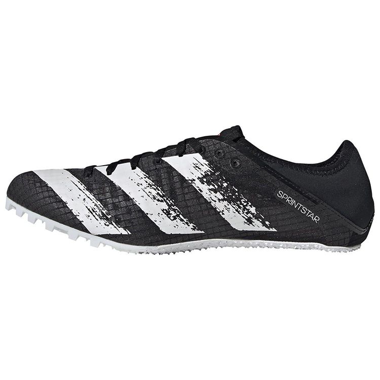 

Adidas Sprintstar Spikes Comfortable Athletic Mesh Durable Low-Top Running Shoes Men sneakers Black White EG1199 45⅓