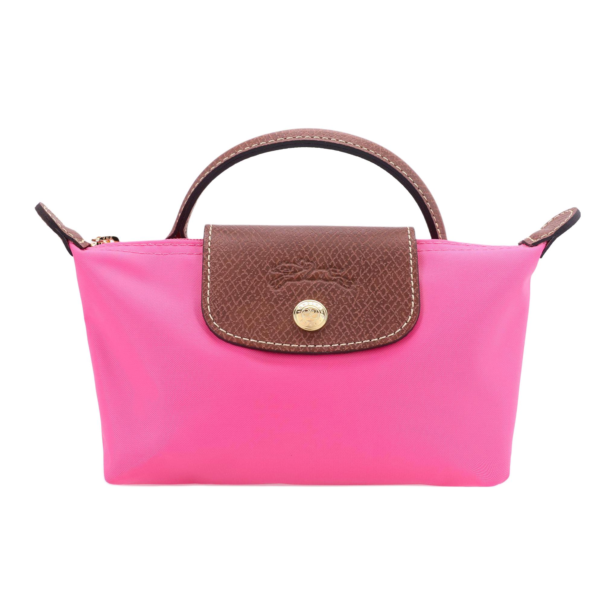 

Longchamp Le Pliage 17 Valentines Day Edition Short Handle Snap Zipper Tote Bag Women Tote Bag Candy-Pink 34175089P73 Basic Set (Bag)