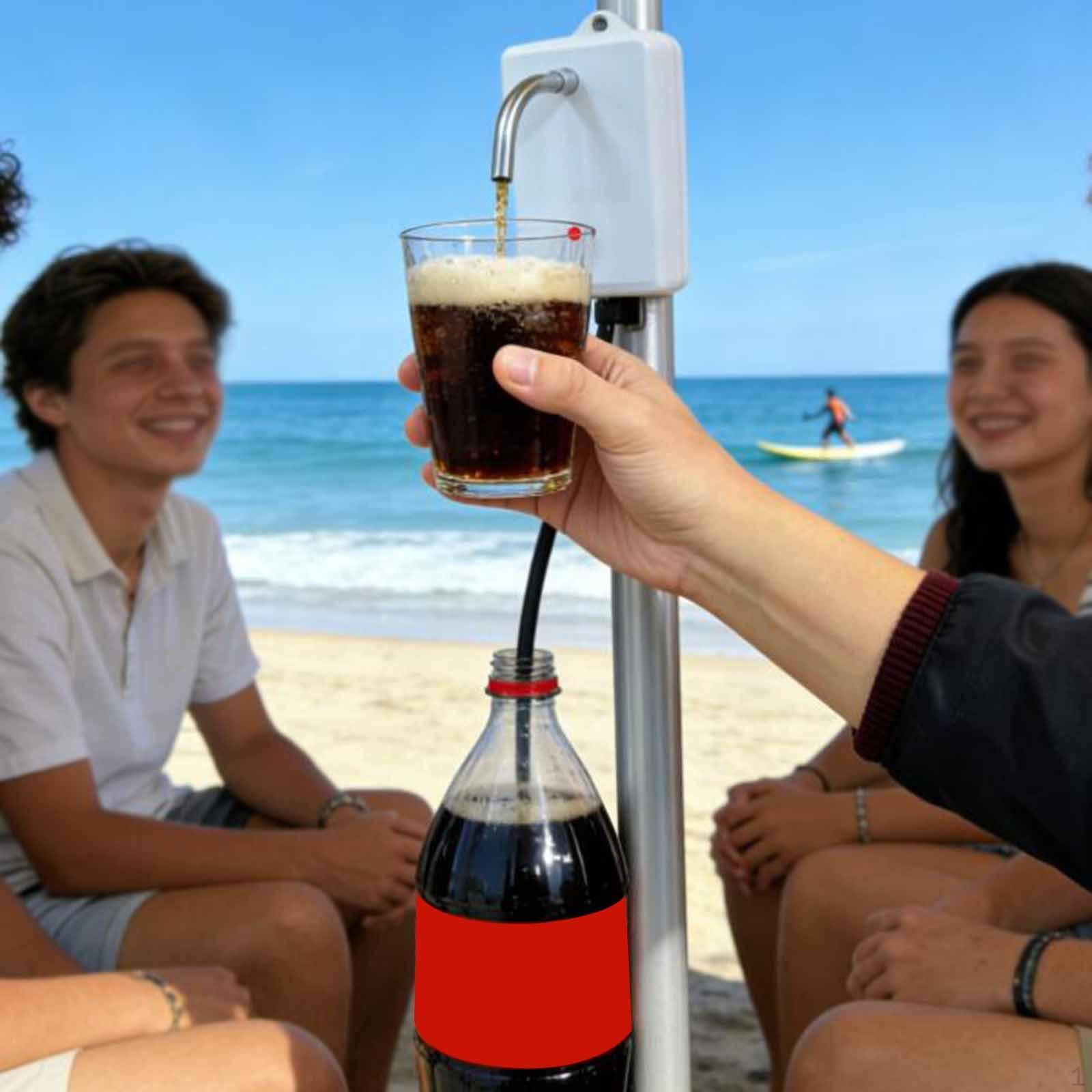 USB Electric Auto Siphon Self Priming Pump,Food Grade Water Transfer Pump with Hose for Brew Beer