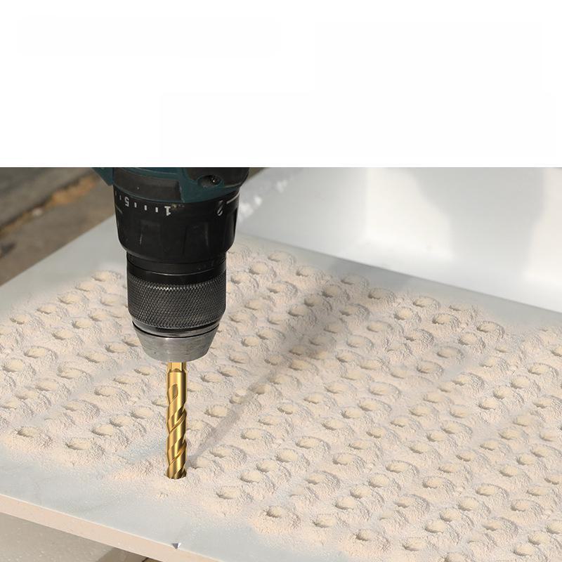 Green Forest Four-Edge Triangle Drill Bit for Metal, Glass, and Tile