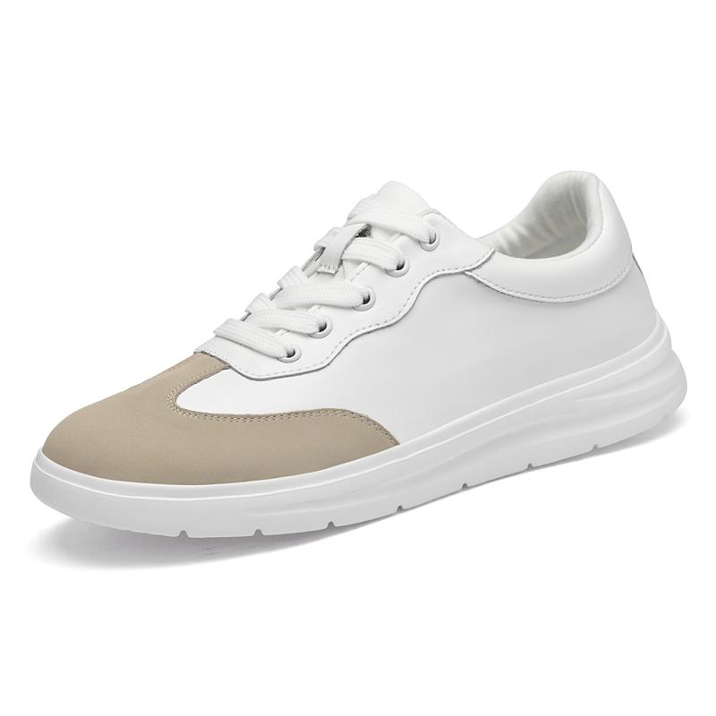 Fashion Tenis Masculino for Men Versatile Leather Sneakers Comfortable Men's Casual Shoes Lace Up Skateboard Footwear Vulcanized Shoes