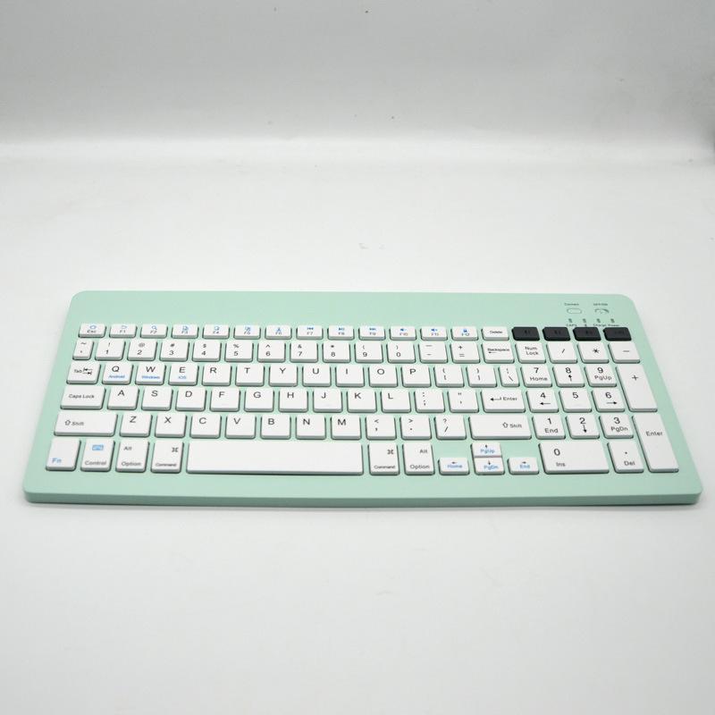 Dual-Mode Wireless Bluetooth & 2.4G Silent Keyboard for Business and Home Use