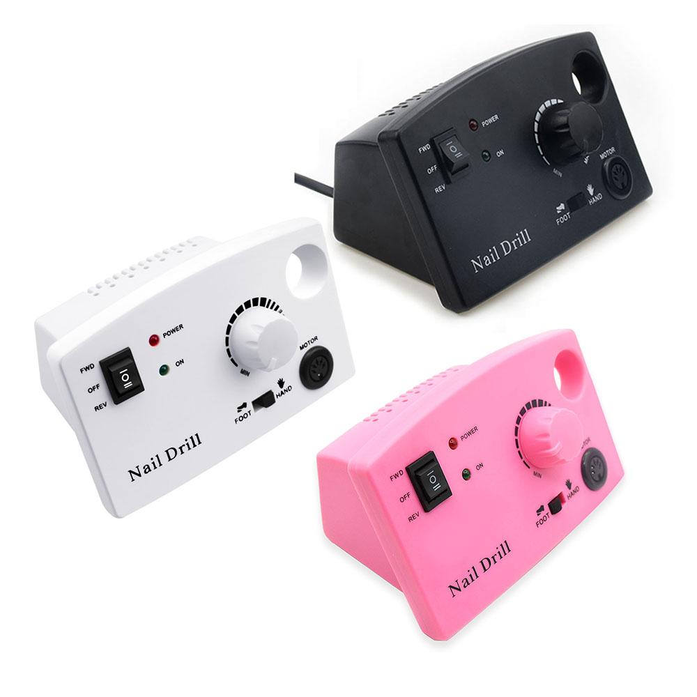 Taladro eléctrico para uñas de 35000/20000 RPM, juego de máquina de manicura y pedicura, fresadora profesional, kit de herramientas para uñas