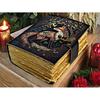 Fox Leather Grimoire •  Handmade Spellbook • Rustic Animal Journal & Gift for Him