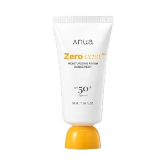 Anua Zero Cast Moisture Finish Sunscreen SPF50+ PA++++ | 50ml | 1EA / 2EA 1EA
