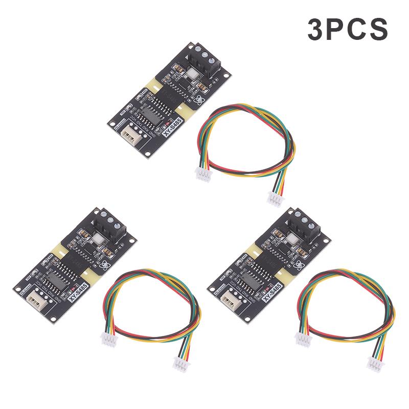 Isolated Ttl To Rs485 Level Converter Module Signal Automatic Flow Control Module Rxd Txd Transmit/Receive Indicator Lights