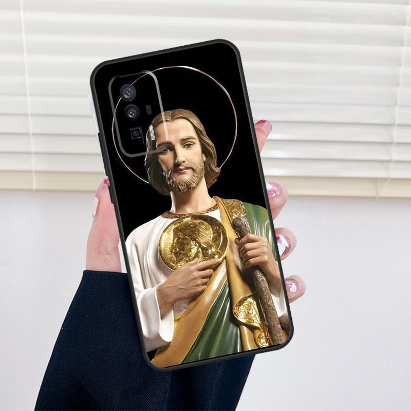 San Judas Tadeo Cover For Xiaomi 11T 12T 13T 14T Pro 13 14 15 Ultra POCO X7 X6 Pro X3 X5 F5 F6 M6 Pro Case