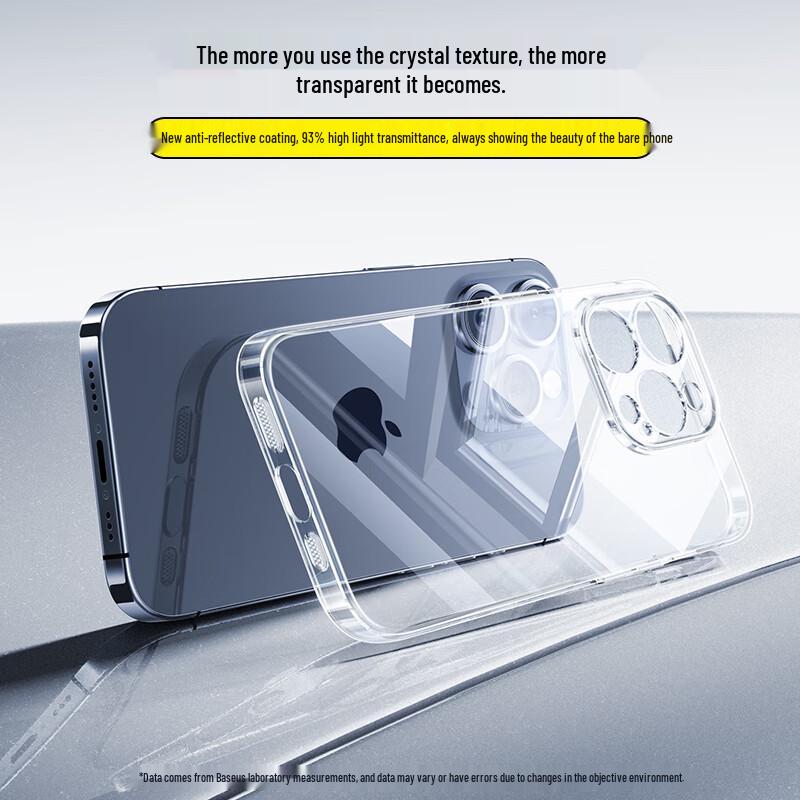 Baseus Transparente Anti-Vergilbungs-iPhone-Hülle