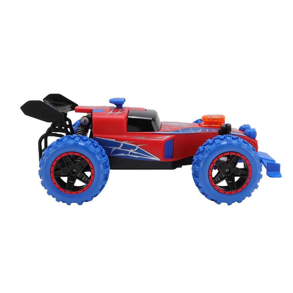 2.4G Kids RC Car, Off Road Remote Control Toy Car with LED Lights, High Speed All Terrain Electric Toy Vehicle for Boys
