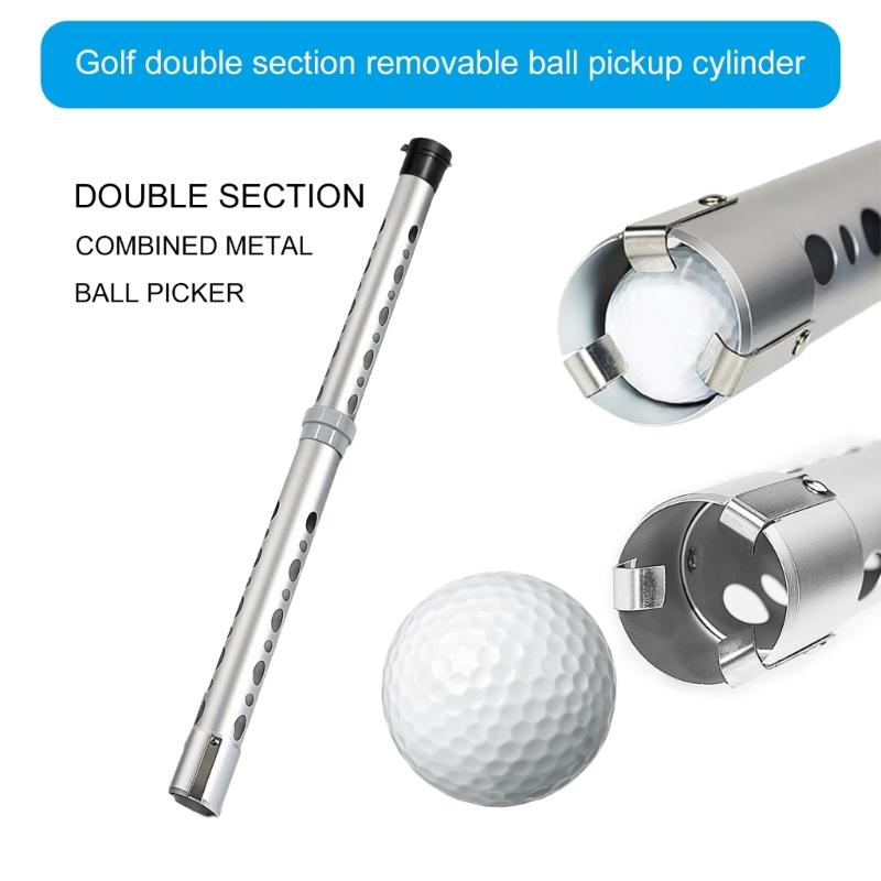 Golfs Balls Retrievers Professional Golfs Balls Pickers Tube Golfs Balls Pickers Upper Aluminum Golfs Balls Collector