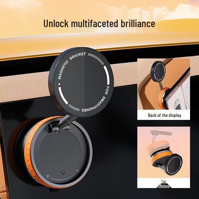 Faltbare Magnetische Handyhalterung für Auto mit Saugnapf zur Navigation