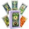 Aleister Crowley Thoth Tarot Oracle Leisure Entertainment Card Family Gathering Divination Deck Board Playing Cards
