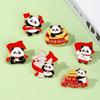 National Day Enamel Oil Dropped Alloy Panda Brooch Patriotic Theme Badge for Student Bags Pencil Case Clothing Decoration
