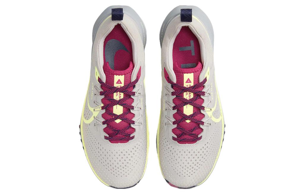 Nike React Pegasus Trail 4 Violet Platine Encre Pourpre Rose Vif Vert Lumineux Femmes DJ6159-002