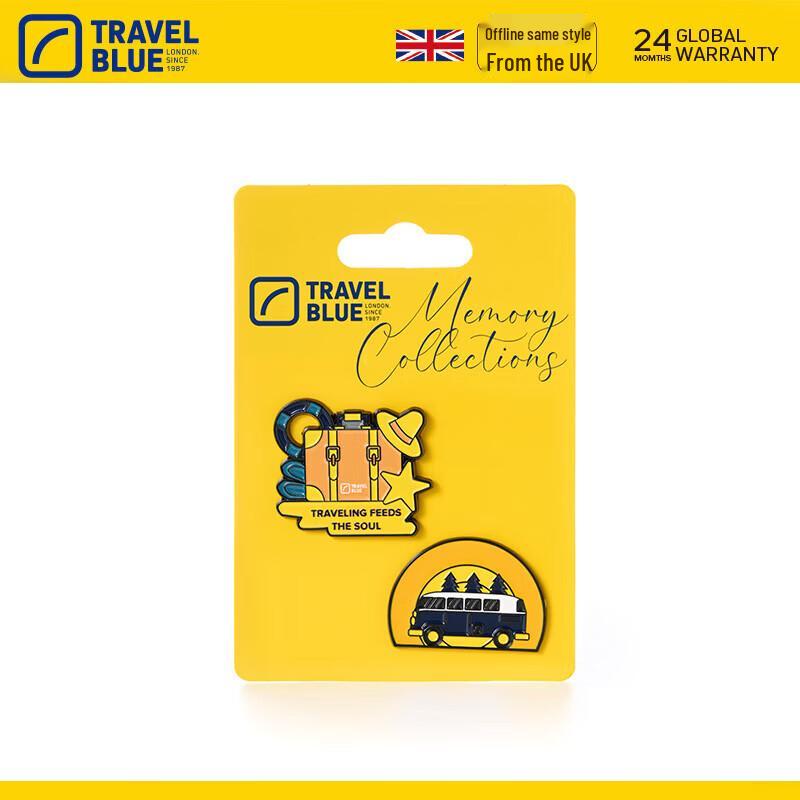 Travel Blue Collectible Travel Pin