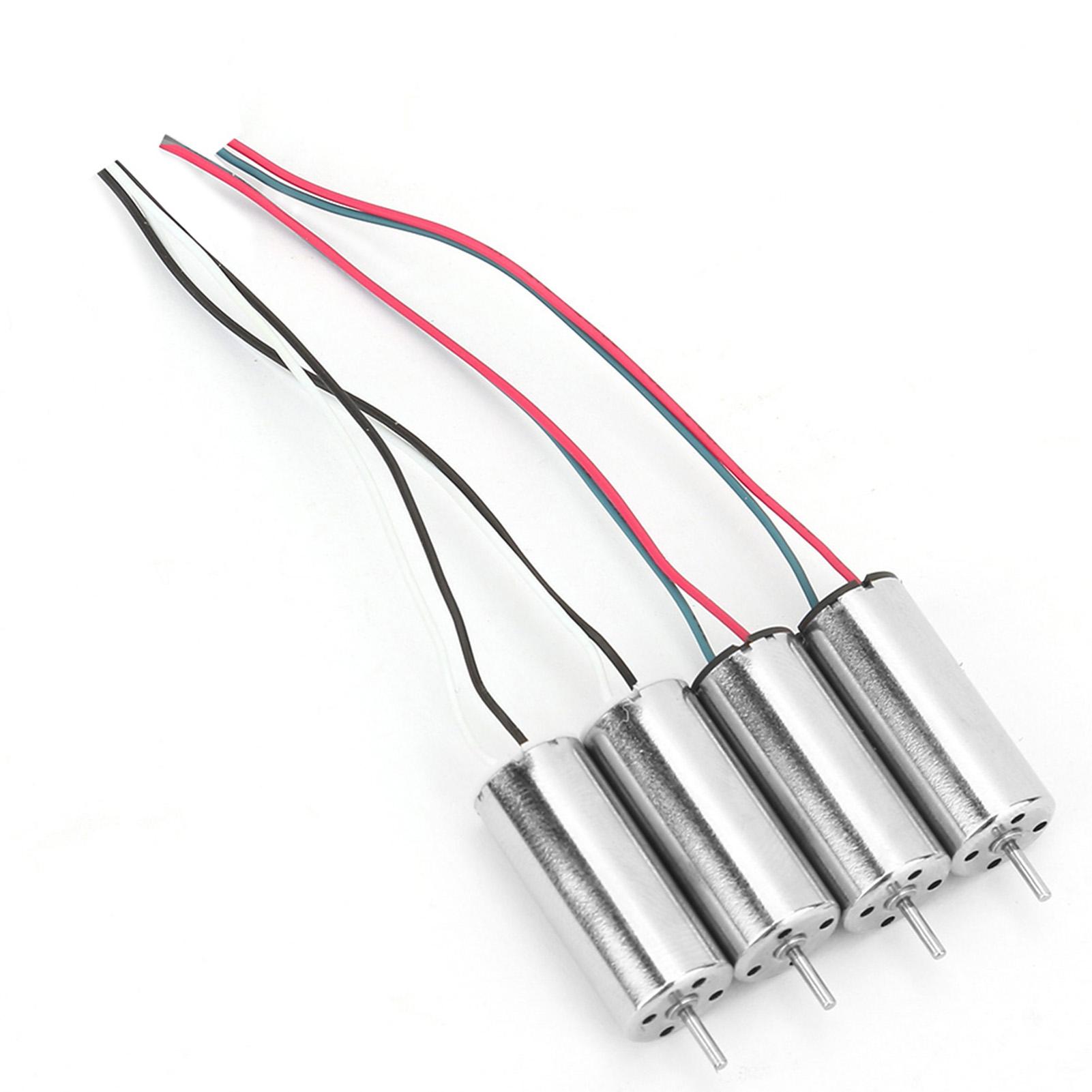 

4 Pcs High Speed Low Consumption Coreless Motor 44000rpm DIY Aircraft Motor