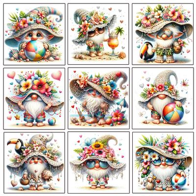 DIY 5D Weihnachten Diamant Malerei Santa Claus Voll Strass Mosaik Stickerei Kreuz Stich Kit 2024 Urlaub Geschenke Renovierung