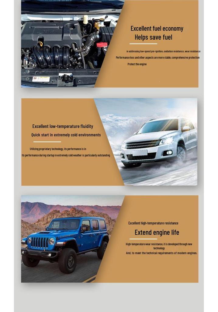 All-Season Fully Synthetic Car Engine Oil 5W-40 SL Grade