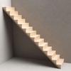 Miniature Mini Stairway Model DIY Stairs with Handrail  Micro Landscape Accesories