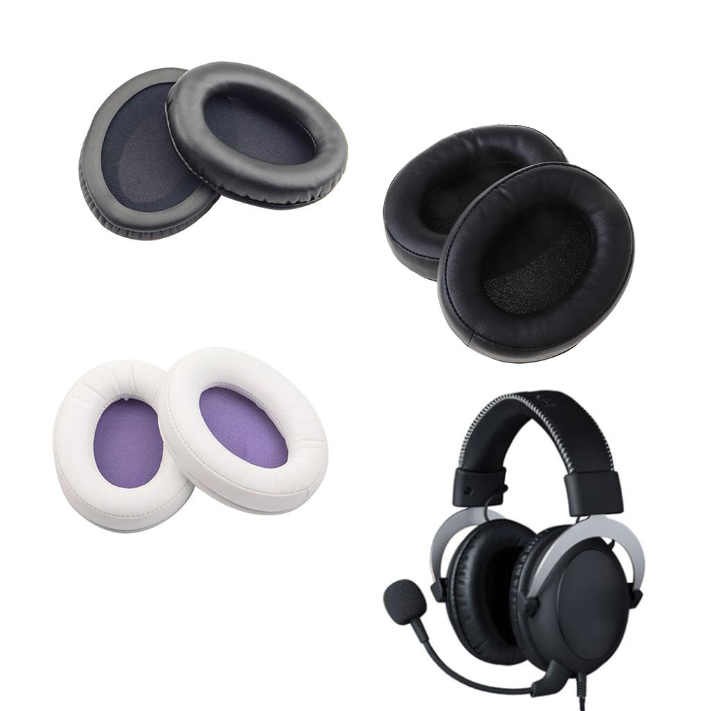Portable Audio Ear Pads forKingston for HyperX Cloud II Headphone Ear Pads Cushion Spare Parts Easy to Install