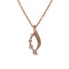 STAR JEWELRY  Necklace K18 Pink Gold Women