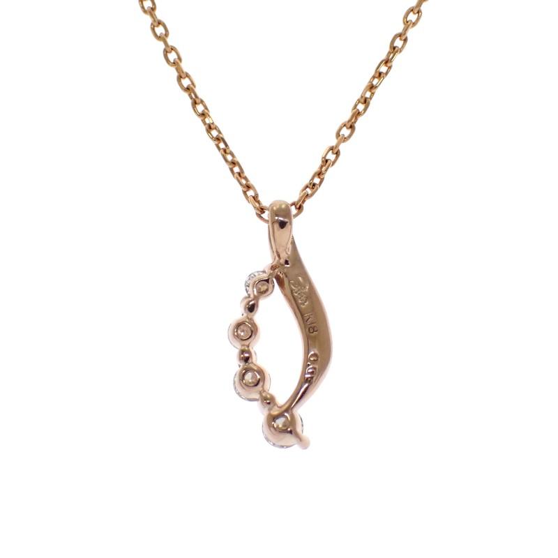 STAR JEWELRY  Necklace K18 Pink Gold Women