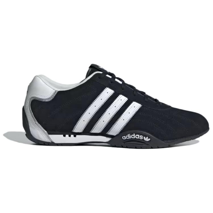 Adidas Originals ADIRACER Abrasion Resistant Low Top Casual Training Running Shoes Unisex Black Sneakers JP7009