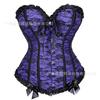 European Palace Style Lace Steel Buckle Boned Corset Body Shaper