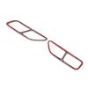 For A5 A4 B9 2020-2024 Stainless Steel Black Car Tail Exhaust Pipes Tail Throat Frame Cover Trim Car Accessories