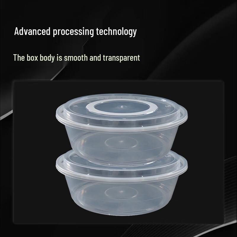 Yishengtong Disposable Round Meal Prep Containers