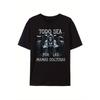 Men'S & Women'S Black Spanish Slogan Graphic T-Shirt - "Today Is for Losing Weight" Motivational Fitness Tee, 3D Printed Skull & Weights Design,