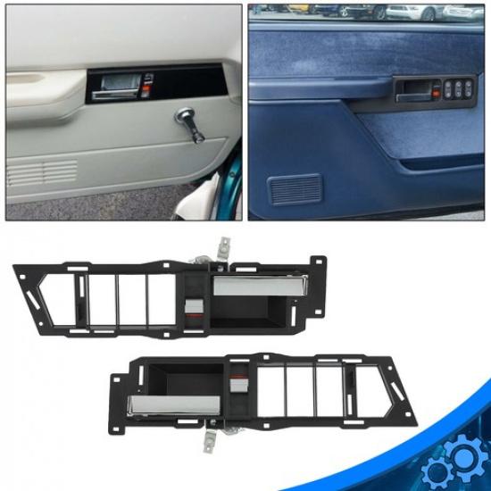 

2X Interior Door Handle For 88-94 Chevy GMC C/K1500 Pickup Front Left Right
