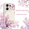 Falling Flowers Phone Case For Xiaomi Redmi Note 14 13 12 12S 11 11S 10 10S 9 9S Pro Plus 4G 5G Liquid Silicone Cover