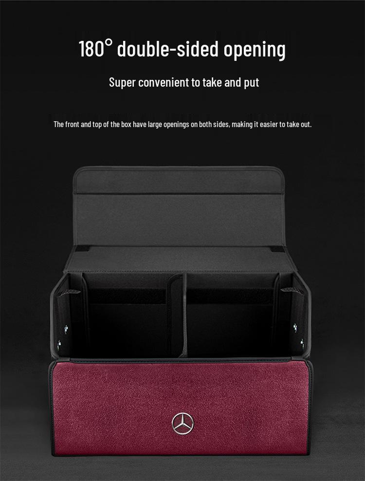 Mercedes-Benz Trunk Organizer for C, E, GLC, V, A, GLB, GLE, GLA, S-Class, EQE