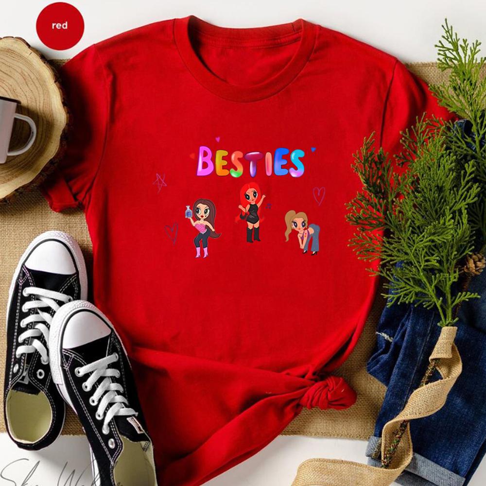 Karol G Tshirt Karol G Besties Shirt Y2k 90s Retro Graphic Tee Mañana Será Bonito 2023 Concert Shirt Shirts Cute Fans Tops Gift