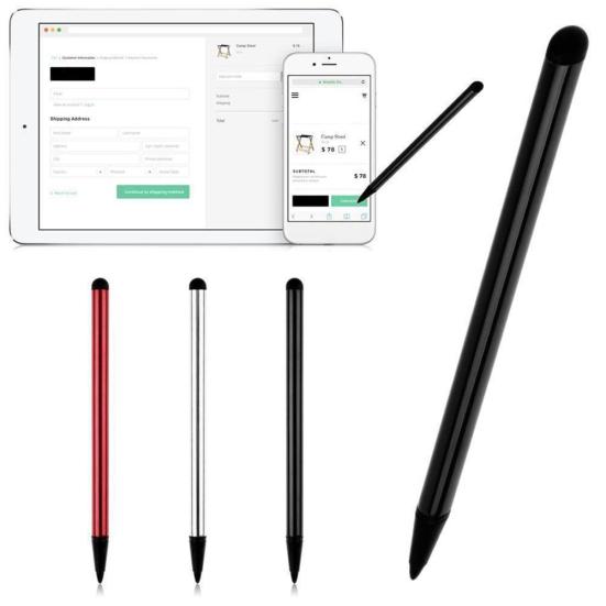 3 Peças Caneta Stylus Universal para Tela Sensível ao Toque de Telefone/Tablet para Android iPhone iPad