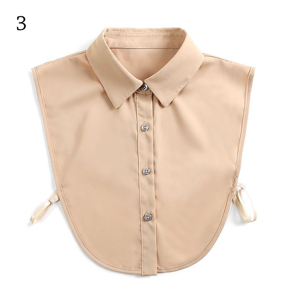 

Мода Классическая Шифоновая Рубашка Ложный Воротник Лацкан Аксессуары для Одежды Блузка Ложный Воротник 3