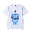 New T-shirt KPop Demon Hunters Cartoon Tiger Short-sleeved Tops Summer Men Women Clothes Anime Graphic Korean Style T-shirt