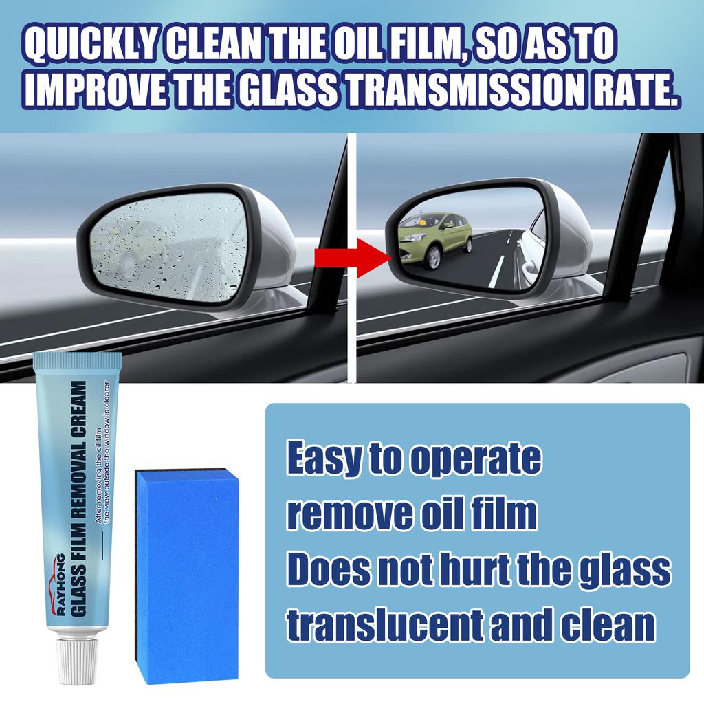 1PCS Odstraňovač olejového filmu z automobilového skla