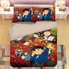 Anime Detective Conan Shinichi Bedding Set Boys Girls Twin Queen Size Duvet Cover Pillowcase Bed Kids Adult Home Textileextile