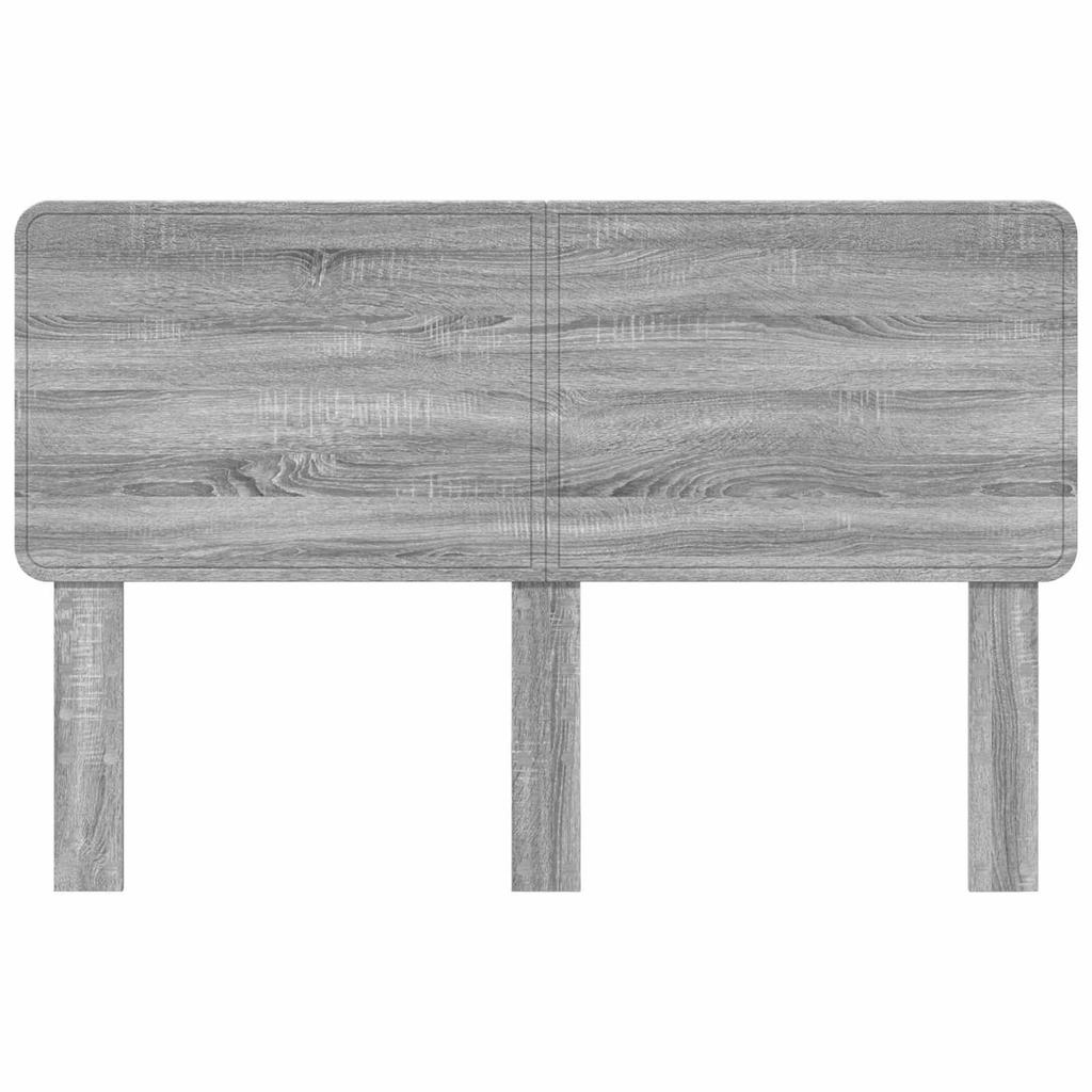 Headboard Grey Sonoma Wood Based Material