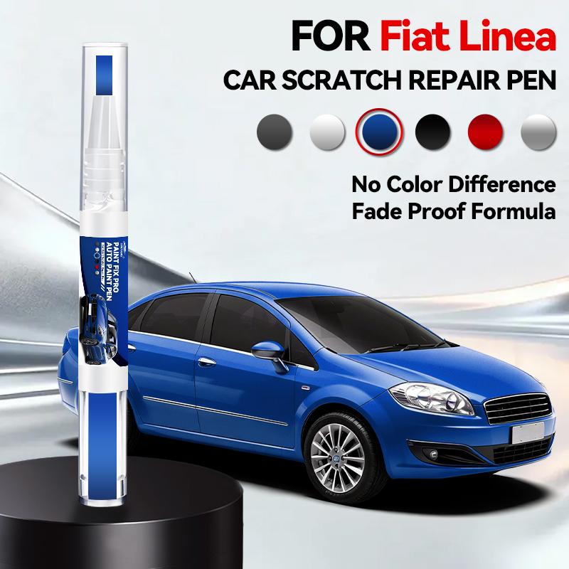 Specialized Automobiles For Fiat Linea Paint Scratch Repair Accessories White Blue Grey Amalfi Blue Volcano Black