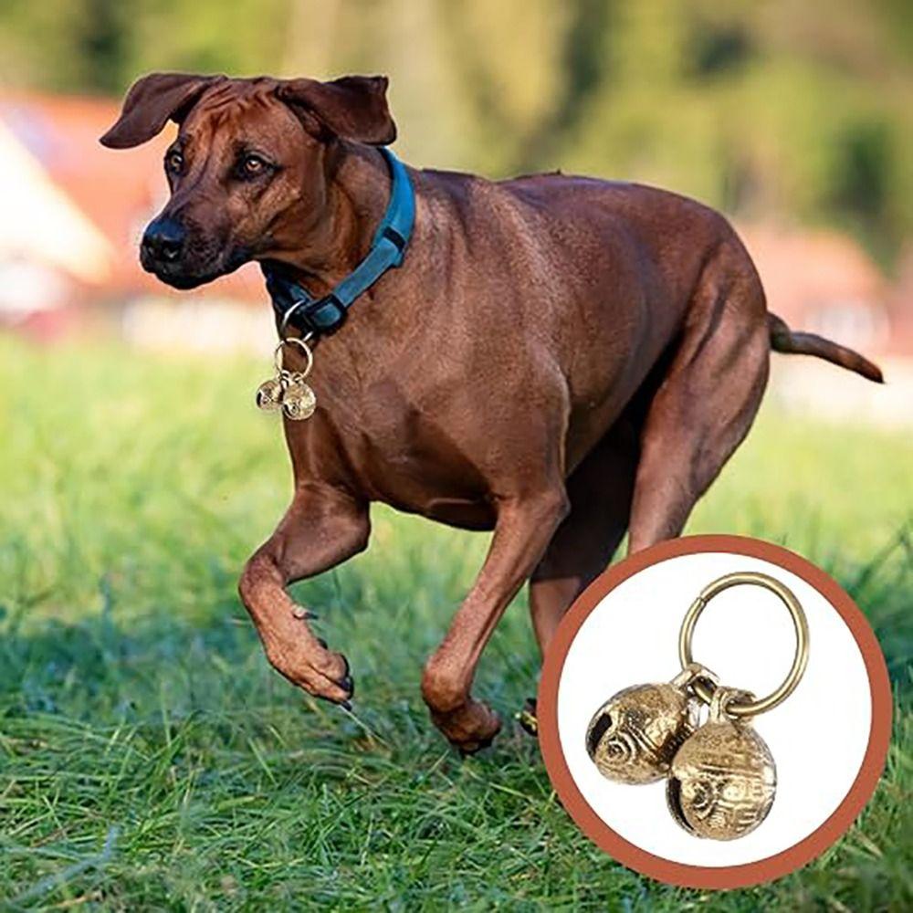 Anti Theft Dog Charm Bells Extra Loud Pet Pendant Bells Decorative Pet Collar Bells Pets Training