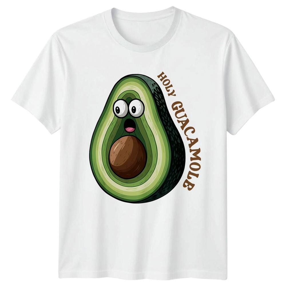 Holy Guacamole TShirt Avocado Humor Food Pun Gift For Him And Her S