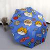 1pc Cartoon Cat Pattern Automatic Umbrella - 8-Rib Foldable Design, Outdoor Adventures, and Family Celebrations Yy250829020