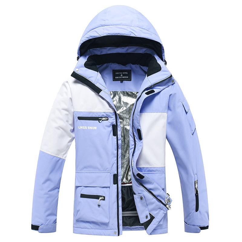 Unisex Winter Ski Suit: Jacket & Pants Set for Outdoor Skiing & Snowboarding