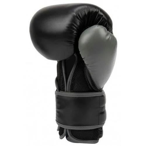 Gant de boxe - Everlast - Powerlock 2r - Noir - Cuir PU - Confortable - Ergonomique