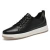 New Men Sneakers Elevator Shoes Comfortable Leather Heightening Shoes for Men Insole 4cm 6cm 8cm Heels Casual Lift Height Shoes