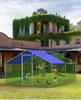 Large Outdoor Pigeon & Chicken Coop, Rabbit/Dog Pet Cage with Anti-Weasel Iron Net