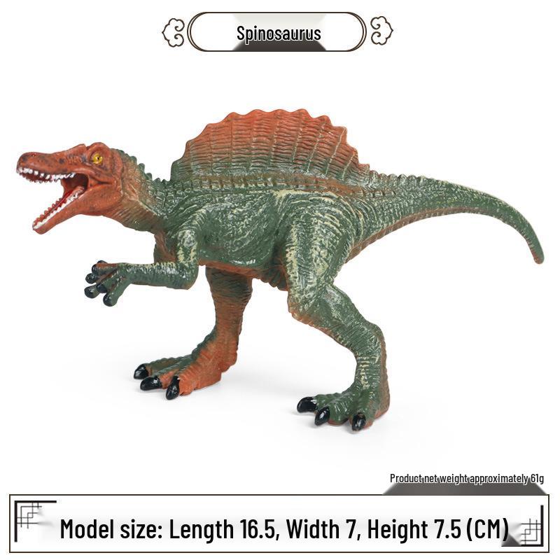 Realistic Dinosaur Toy Set: T-Rex, Triceratops, Spinosaurus, Pachycephalosaurus, Pterodactyl, Nail Dragon